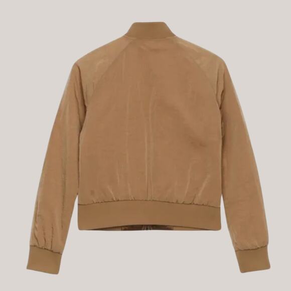 Lululemon 12 Non-Stop Bomber Jacket | Reversible Tan, Champagne Bronze, Sold Out - Picture 5 of 10